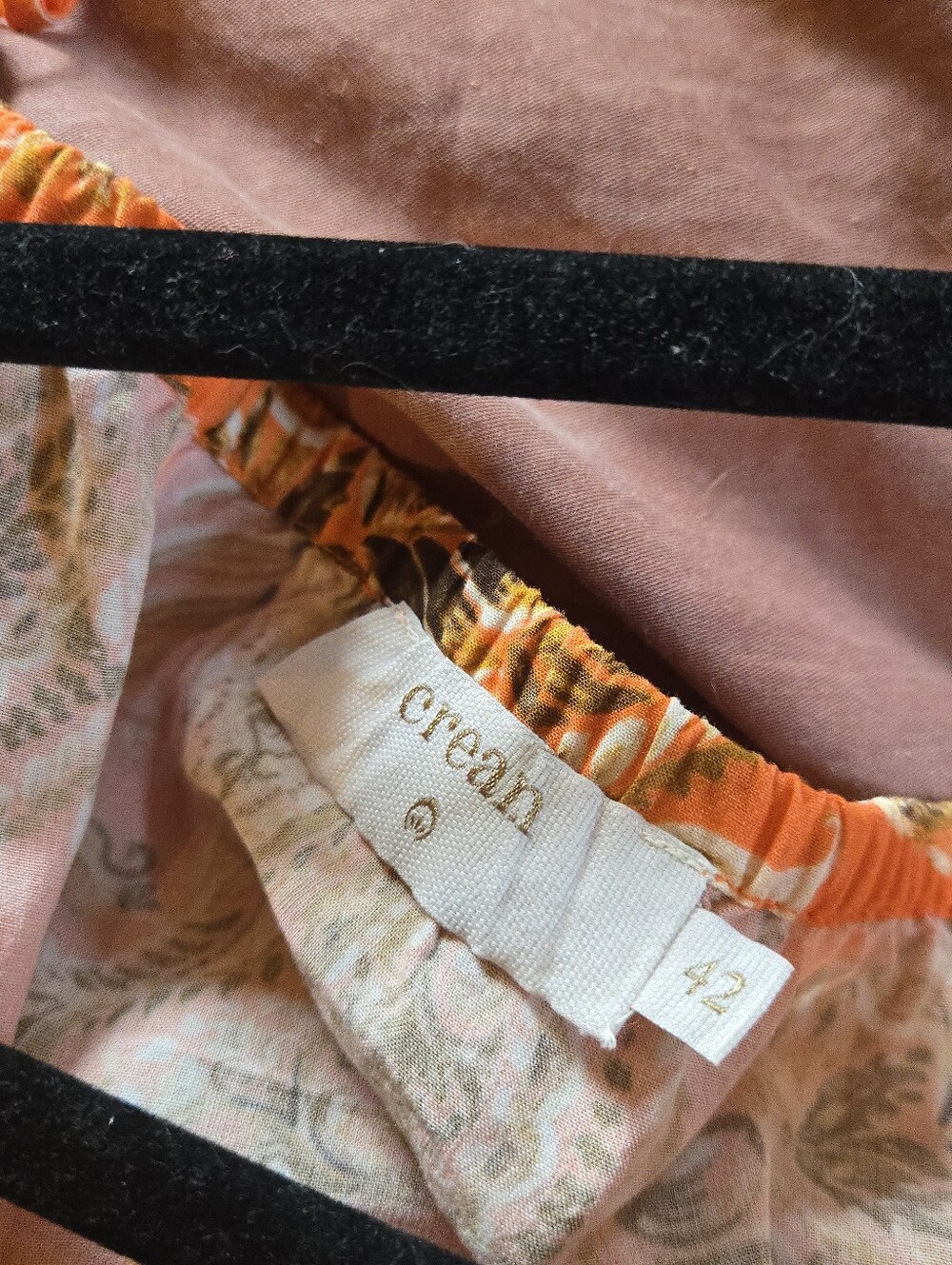 Cream | Coral Paisley Spaghetti-Strap Cami, Size 42 - Picture 4 of 10